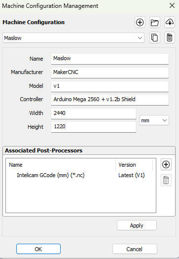 File:Maslow vcarve config - intelicam post processor.png