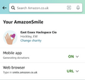 Amazon Smile App - iOS - Settings.png