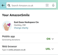 Amazon Smile App - iOS - Settings.png